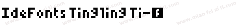 IdeFonts Tingling Ti字体转换